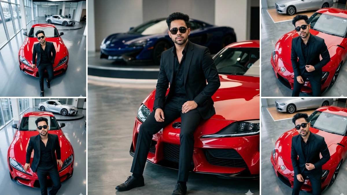 Best AI Prompts for Luxury Lifestyle: Men’s Fashion in Suit with Toyota Supra & Sports Cars