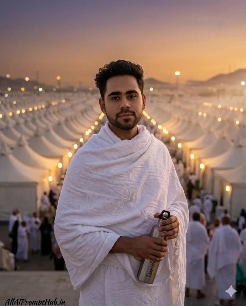 Ultra Realistic Umrah AI Prompt for DSLR Style Photos