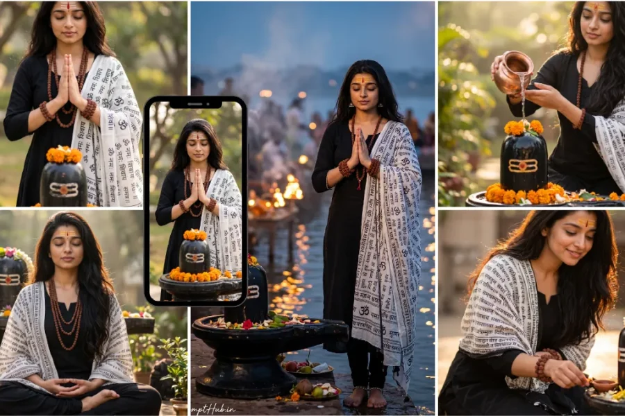 Viral Mahadev Shivling Puja AI Prompts for Girls – ChatGPT & AI Image Generators – All Ai Prompt Hub